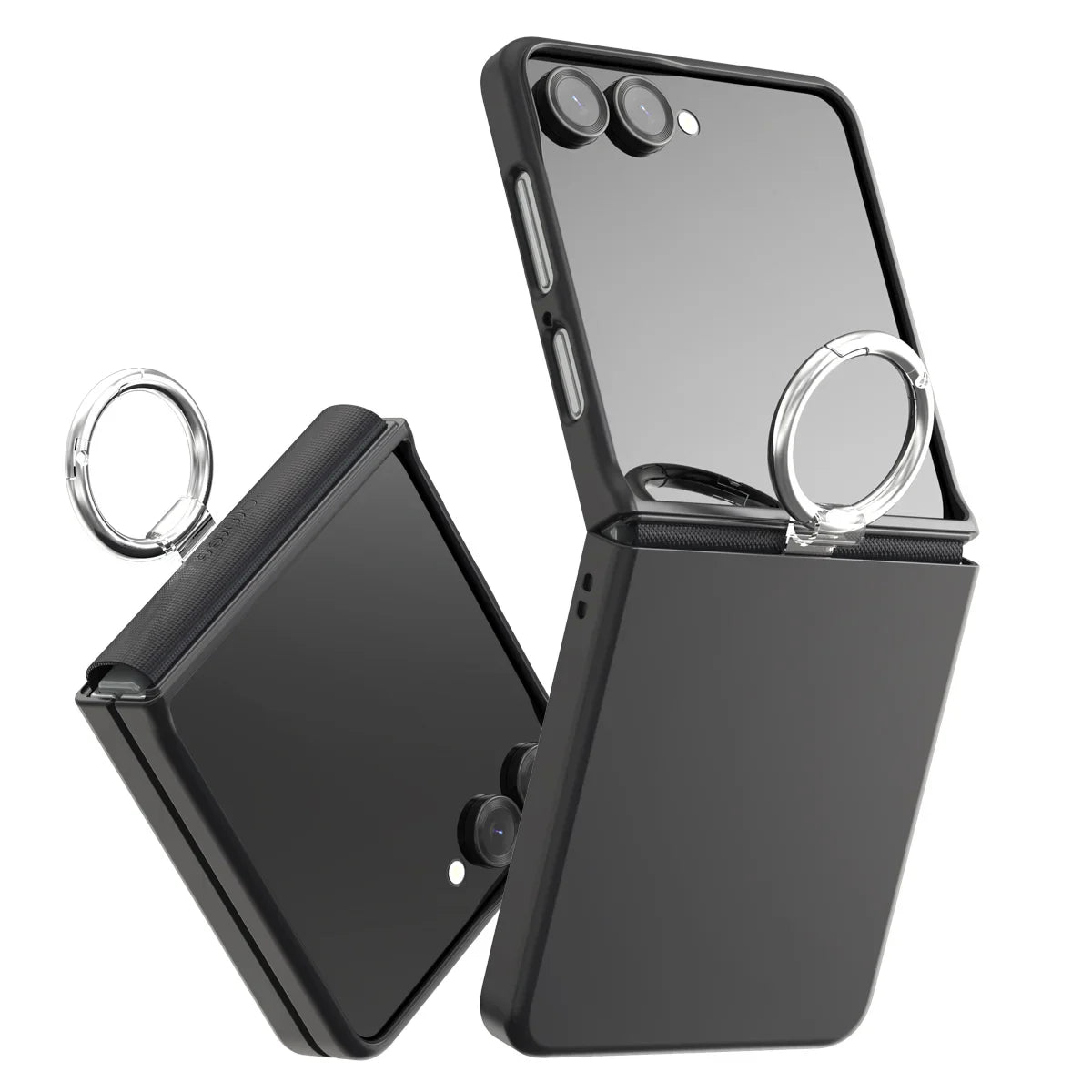 Samsung Z Flip7 Araree Aero Flex Ring Case - Black Samsung Z Flip7 Araree Aero Flex Ring Case - Black